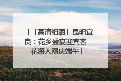 「高清组图」昆明宜良：花乡盛宴迎宾客 花海人潮庆端午