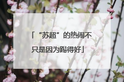 “苏超”的热闹不只是因为踢得好