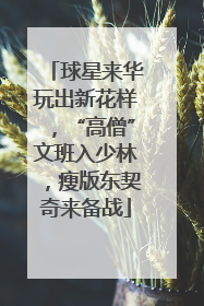 球星来华玩出新花样，“高僧”文班入少林，瘦版东契奇来备战