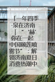 一年四季·泉在济南｜“‘赫’你在一起 中国颐莲喷雾节”：解锁济南夏日消费热潮中的国货新势力