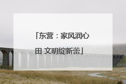 东营：家风润心田 文明绽新蕾