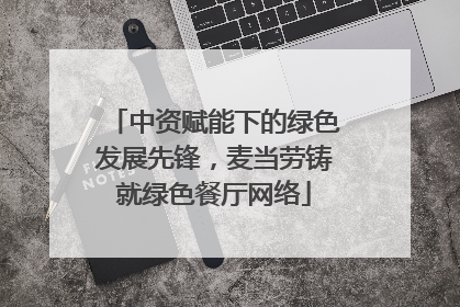 中资赋能下的绿色发展先锋，麦当劳铸就绿色餐厅网络