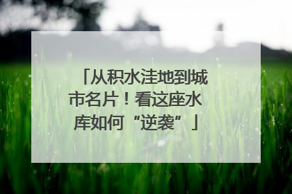从积水洼地到城市名片！看这座水库如何“逆袭”