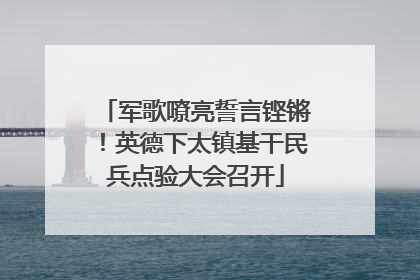 军歌嘹亮誓言铿锵！英德下太镇基干民兵点验大会召开