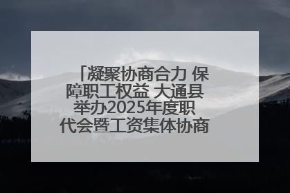 凝聚协商合力 保障职工权益 大通县举办2025年度职代会暨工资集体协商现场观摩交流活动