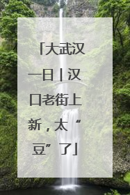 大武汉一日︱汉口老街上新，太“豆”了