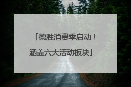 德胜消费季启动！涵盖六大活动板块