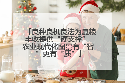 良种良机良法为夏粮丰收提供“硬支撑” 农业现代化图景有“智”更有“质”