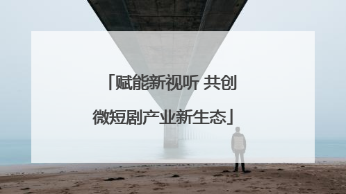 赋能新视听 共创微短剧产业新生态