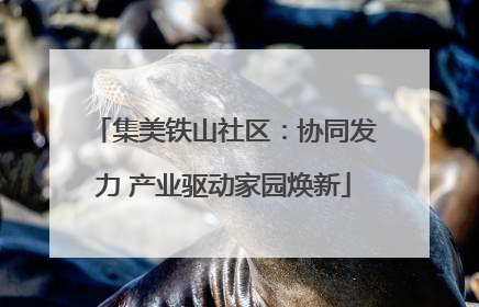 集美铁山社区：协同发力 产业驱动家园焕新