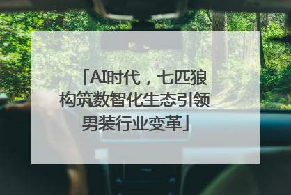 AI时代，七匹狼构筑数智化生态引领男装行业变革